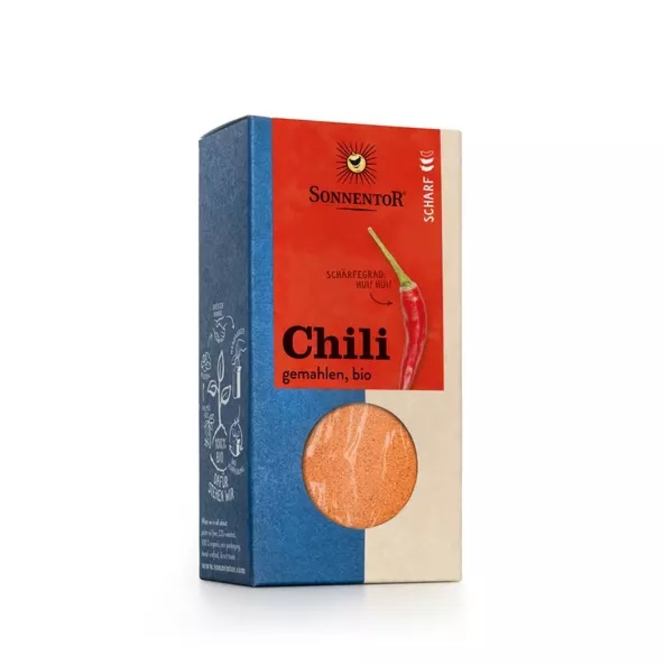 Sonnentor Chili gemahlen BIO 40 g